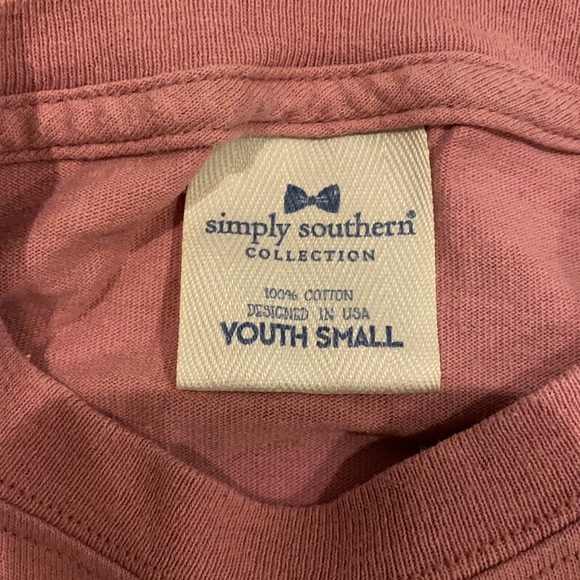 Simply Southern long sleeve tee - youth small - Picture 4 of 6